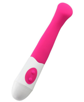 Vibromasseur rose tête plate spécial point G 